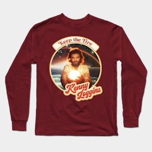 Kenny Loggins Retro Tour Style Design Long Sleeve T-Shirt